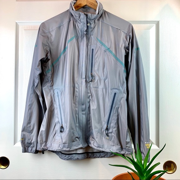 Mountain Hardwear Jackets & Blazers - Mountain Hardwear waterproof jacket, silver, sz M